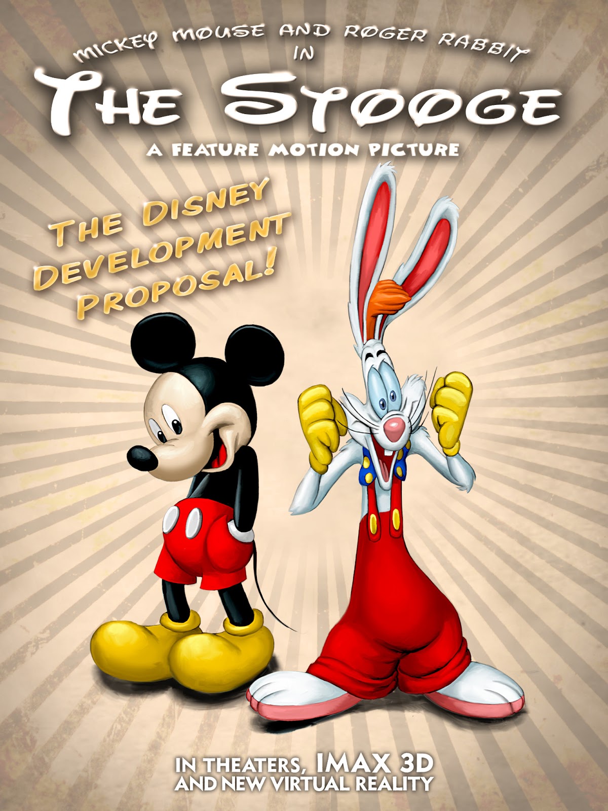 the stooge roger rabbit mickey mouse